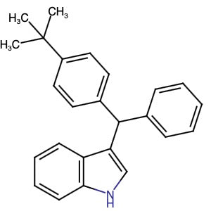 1393444-72-8 | 3-((4-tert-Butylphenyl)(phenyl)methyl)-1H-indole - Hoffman Fine Chemicals