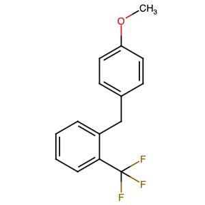 1394225-93-4 | 1-(4-Methoxybenzyl)-2-(trifluoromethyl)- benzene - Hoffman Fine Chemicals