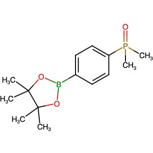 1394346-20-3 | Dimethyl[4-(4,4,5,5-tetramethyl-1,3,2-dioxaborolan-2-yl)phenyl]phosphine oxide - Hoffman Fine Chemicals