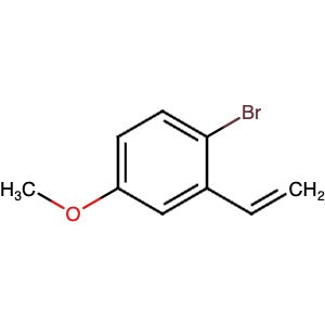 139469-06-0 | 1-Bromo-4-methoxy-2-vinylbenzene - Hoffman Fine Chemicals