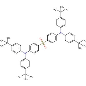 1396165-17-5 | Bis{4-[bis(4-tert-butylphenyl)amine]phenyl} sulfone - Hoffman Fine Chemicals