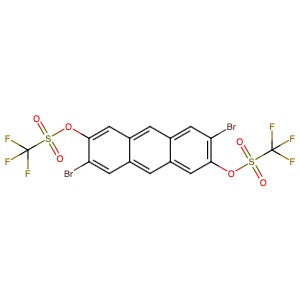 1397972-10-9 | 2,6-Dibromo-3,7-bis(trifluoromethanesulfonyloxy)- anthracene - Hoffman Fine Chemicals