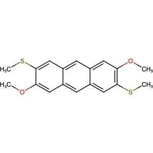 1397972-18-7 | 2,6-Dimethoxy-3,7-bis(methylthio)anthracene - Hoffman Fine Chemicals
