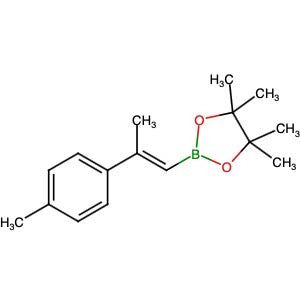 1398771-21-5 | (E)-4,4,5,5-Tetramethyl-2-(2-(p-tolyl)prop-1-en-1-yl)-1,3,2-dioxaborolane - Hoffman Fine Chemicals