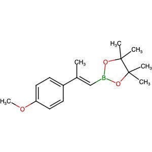 1398771-24-8 | (E)-2-(2-(4-Methoxyphenyl)prop-1-en-1-yl)-4,4,5,5-tetramethyl-1,3,2-dioxaborolane - Hoffman Fine Chemicals