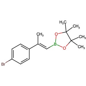 1398771-27-1 | (E)-2-(2-(4-Bromophenyl)prop-1-en-1-yl)-4,4,5,5-tetramethyl-1,3,2-dioxaborolane - Hoffman Fine Chemicals