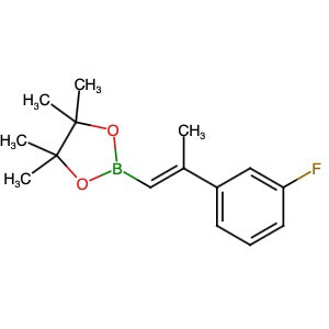 1398771-28-2 | (E)-2-(2-(3-Fluorophenyl)prop-1-enyl)-4,4,5,5-tetramethyl-1,3,2-dioxaborolane - Hoffman Fine Chemicals