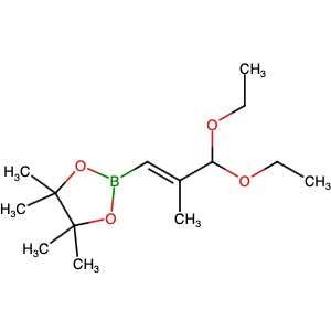 1398771-35-1 | (E)-2-(3,3-Diethoxy-2-methylprop-1-en-1-yl)-4,4,5,5-tetramethyl-1,3,2-dioxaborolane - Hoffman Fine Chemicals