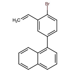 1400742-92-8 | 1-(4-Bromo-3-vinylphenyl)naphthalene - Hoffman Fine Chemicals