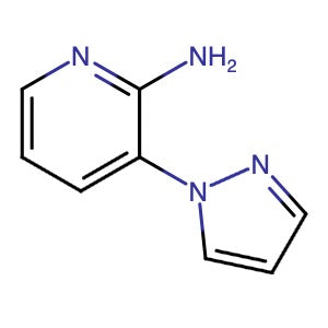 1407153-45-0 | 2-Amino-3-(1H-pyrazol-1-yl)pyridine - Hoffman Fine Chemicals