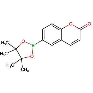 1408287-07-9 | 6-(4,4,5,5-Tetramethyl-1,3,2-dioxaborolan-2-yl)-2H-1-benzopyran-2-one - Hoffman Fine Chemicals