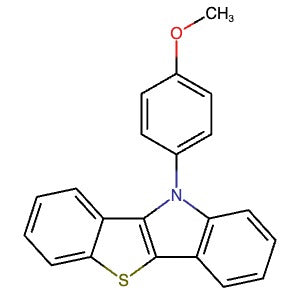 1414884-48-2 | 10H-10-(4-Methoxyphenyl)-benzo[4,5]thieno[3,2-b]indole - Hoffman Fine Chemicals