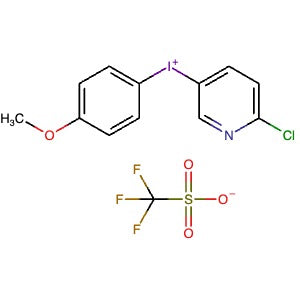1415488-47-9 | (6-Chloro-pyridin-3-yl)(4-methoxyphenyl)iodonium triflate - Hoffman Fine Chemicals