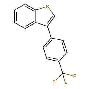 1415605-83-2 | 3-(4-(Trifluoromethyl)phenyl)benzo[b]thiophene - Hoffman Fine Chemicals