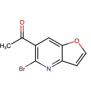 1421517-91-0 | 1-(5-Bromofuro[3,2-b]pyridin-6-yl)ethanone - Hoffman Fine Chemicals