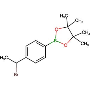 1422655-36-4 | 2-[4-(1-Bromoethyl)phenyl]-4,4,5,5-tetramethyl-1,3,2-dioxaborolane - Hoffman Fine Chemicals