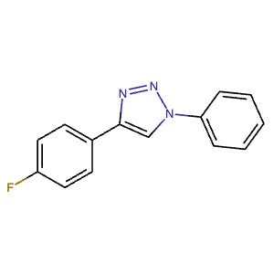 1424335-89-6 | 4-(4-Fluorophenyl)-1-phenyl-1H-1,2,3-triazole - Hoffman Fine Chemicals
