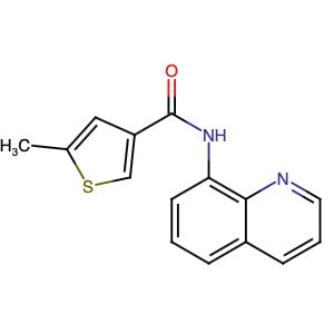 1428858-68-7 | 5-Methyl-N-(quinolin-8-yl)thiophene-3-carboxamide - Hoffman Fine Chemicals