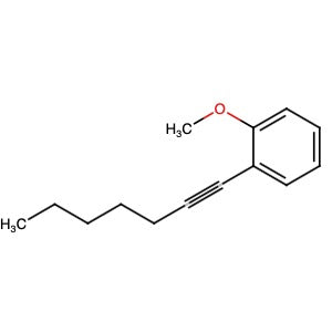 14374-47-1 | 1-(hept-1-ynyl)-2-methoxybenzene - Hoffman Fine Chemicals