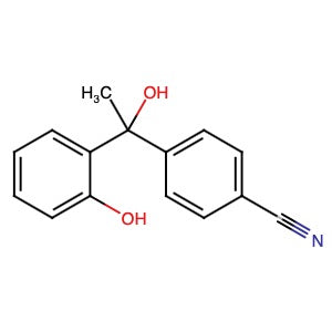 1448251-29-3 | 4-(1-Hydroxy-1-(2-hydroxyphenyl)ethyl)benzonitrile - Hoffman Fine Chemicals