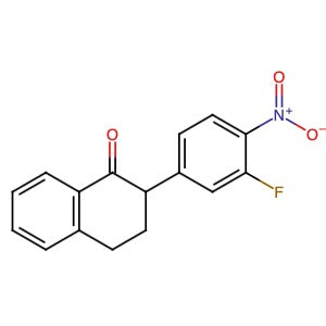 1451449-29-8 | 2-(3-Fluoro-4-nitrophenyl)-3,4-dihydronaphthalen-1(2H)-one - Hoffman Fine Chemicals