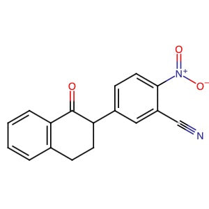 1451449-32-3 | 2-Nitro-5-(1-oxo-1,2,3,4-tetrahydronaphthalen-2-yl)benzonitrile - Hoffman Fine Chemicals