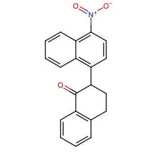 1451449-47-0 | 4-Nitro3',4'-dihydro-[1,2'-binaphthalen]-1'(2'H)-one - Hoffman Fine Chemicals