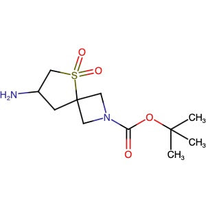 1453315-76-8 | 5-Thia-2-azaspiro[3.4]octane-2-carboxylic acid, 7-amino-, 1,1-dimethylethyl ester, 5,5-dioxide - Hoffman Fine Chemicals