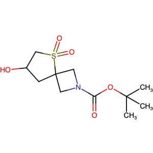 1453315-78-0 | 5-Thia-2-azaspiro[3.4]octane-2-carboxylic acid, 7-hydroxy-, 1,1-dimethylethyl ester, 5,5-dioxide - Hoffman Fine Chemicals