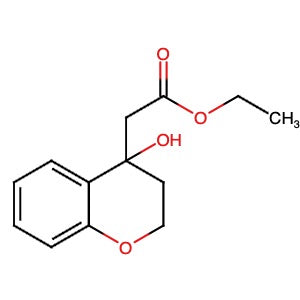 1458514-25-4 | Ethyl 2-(4-hydroxy-3,4-dihydro-2H-1-benzopyran-4-yl)acetate - Hoffman Fine Chemicals