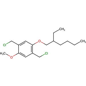 146370-52-7 | 2,5-Bis(chloromethyl)-1-methoxy-4-(2-ethylhexyloxy)benzene - Hoffman Fine Chemicals