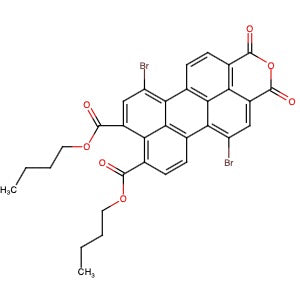 1470407-19-2 | Dibutyl 5,11-dibromo-1,3-dioxo-1H,3H-benzo[10,5]anthra[2,1,9-def]isochromene-8,9-dicarboxylate - Hoffman Fine Chemicals