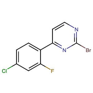 1486551-39-6 | 2-Bromo-4-(4-chloro-2-fluorophenyl)pyrimidine - Hoffman Fine Chemicals