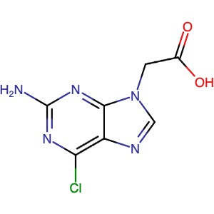 149376-70-5 | 2-Amino-6-chloro-9H-purine-9-acetic acid - Hoffman Fine Chemicals