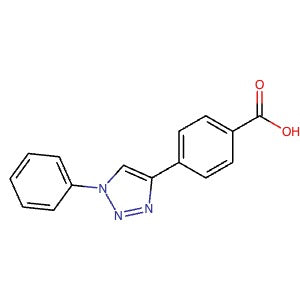 CAS 1495766-04-5 | 4-(1-Phenyl-1H-1,2,3-triazol-4-yl)benzoic acid