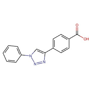 1495766-04-5 | 4-(1-Phenyl-1H-1,2,3-triazol-4-yl)benzoic acid - Hoffman Fine Chemicals