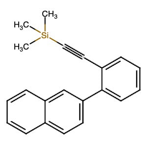 1501954-10-4 | Trimethyl((2-(naphthalen-2-yl)phenyl)ethynyl)silane - Hoffman Fine Chemicals