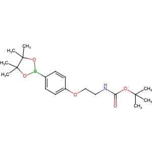 1505515-74-1 | tert-Butyl (2-(4-(4,4,5,5-tetramethyl-1,3,2-dioxaborolan-2- yl)phenoxy)ethyl)carbamate - Hoffman Fine Chemicals