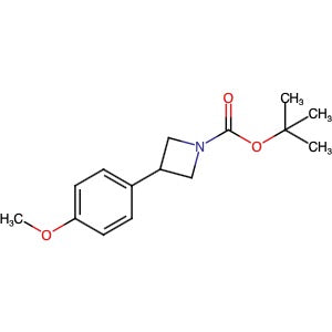 1510865-75-4 | tert-Butyl 3-(4-methoxyphenyl)azetidine-1-carboxylate - Hoffman Fine Chemicals