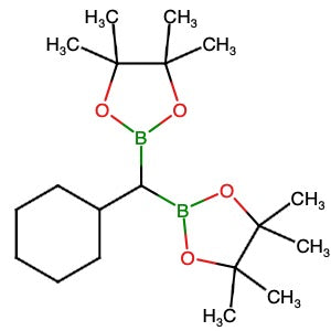 1512864-19-5 | 2,2′-(Cyclohexylmethylene)bis[4,4,5,5-tetramethyl-1,3,2-dioxaborolane] - Hoffman Fine Chemicals