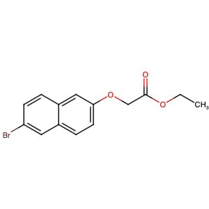 153291-12-4 | Ethyl 2-(6-bromonaphthalen-2-yloxy)acetate - Hoffman Fine Chemicals