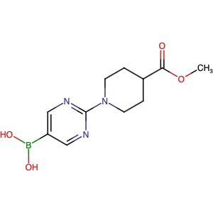 1536398-19-2 | 4-Methyl 1-(5-borono-2-pyrimidinyl)-4-piperidinecarboxylate - Hoffman Fine Chemicals