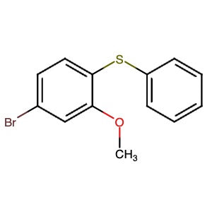 1541160-31-9 | 4-Bromo-2-methoxy-1-(phenylsulfanyl)benzene - Hoffman Fine Chemicals