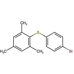 1541160-82-0 | 2-[(4-Bromophenyl)sulfanyl]-1,3,5-trimethylbenzene - Hoffman Fine Chemicals