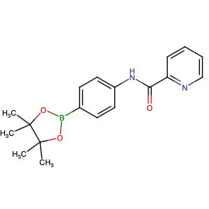 1542209-30-2 | N-(4-(4,4,5,5-Tetramethyl-1,3,2-dioxaborolan-2-yl)phenyl)picolinamide - Hoffman Fine Chemicals