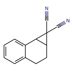 1551163-53-1 | 1a,2,3,7b-Tetrahydro-1H-cyclopropa[a]naphthalene-1,1-dicarbonitrile - Hoffman Fine Chemicals