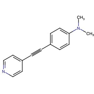 155629-23-5 | N,N-Dimethyl-4-(2-pyridin-4-ylethynyl)aniline - Hoffman Fine Chemicals
