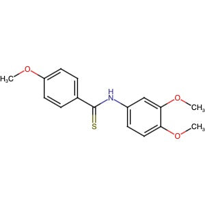 156085-92-6 | N-(3,4-Dimethoxyphenyl)-4-methoxybenzothioamide - Hoffman Fine Chemicals