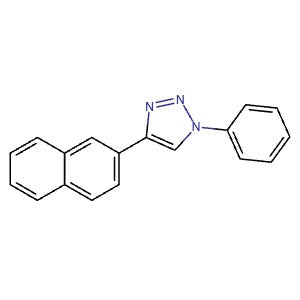 1577187-86-0 | 4-(Naphthalen-2-yl)-1-phenyl-1H-1,2,3-triazole - Hoffman Fine Chemicals