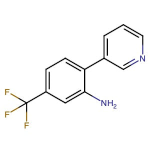 158461-54-2 | 2-(3-Pyridinyl)-5-(trifluoromethyl)benzenamine - Hoffman Fine Chemicals
